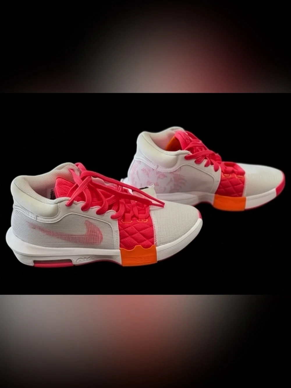 Nike LeBron Witness 8 Dunkin Donuts White Aster Pink Men's Size 9 NWT